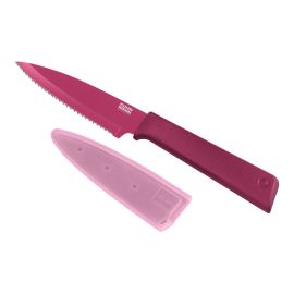 Colori®+ Serrated Paring Knife fuchsia