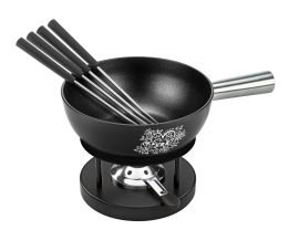 Cheese fondue set Alpine Love 22cm