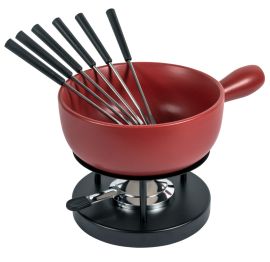 Cheese Fondue Set Classic red 23cm