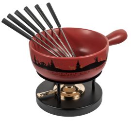 Cheese Fondue Set Winter Wonderland 23cm