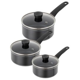 Easy Induction 3pc Saucepan Set 