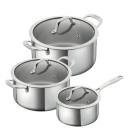 Kuhn Rikon Allround stainless steel cookware set