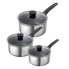 CLASSIC INDUCTION NON-STICK SAUCEPAN 3PC SET