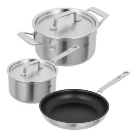 CULINARY FIVEPLY 3pc Mixed Cookware Set