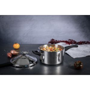 Duromatic Inox Pressure Cooker long handle