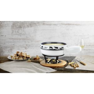 Cheese fondue set Golden Bell 23cm