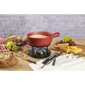 Cheese Fondue Set Classic red 23cm