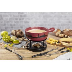 Cheese Fondue Set Winter Wonderland 23cm