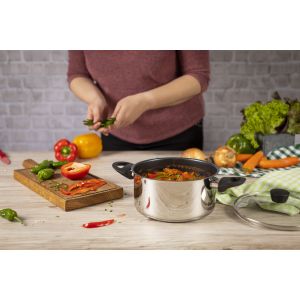 CLASSIC INDUCTION NON-STICK CASSEROLE 