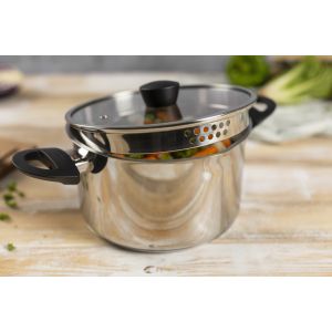 CLASSIC PLUS Casserole with draining lid 3.7L 20cm