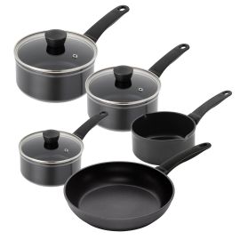 Easy Induction 5pc Cookware & Frying Pan Set  