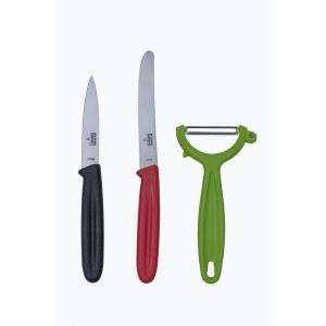 Swiss Essentials Knife & Peeler Set 3pc
