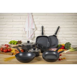 Easy Induction 3pc Cookware & Frying Pan Set  