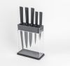 Colori®+ Knife & Block 6pc Set grey