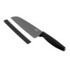 Colori® Titanium Santoku Knife Black